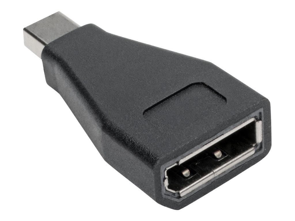 Tripp Lite Mini DisplayPort to DisplayPort Compact Adapter Converter 1080p
