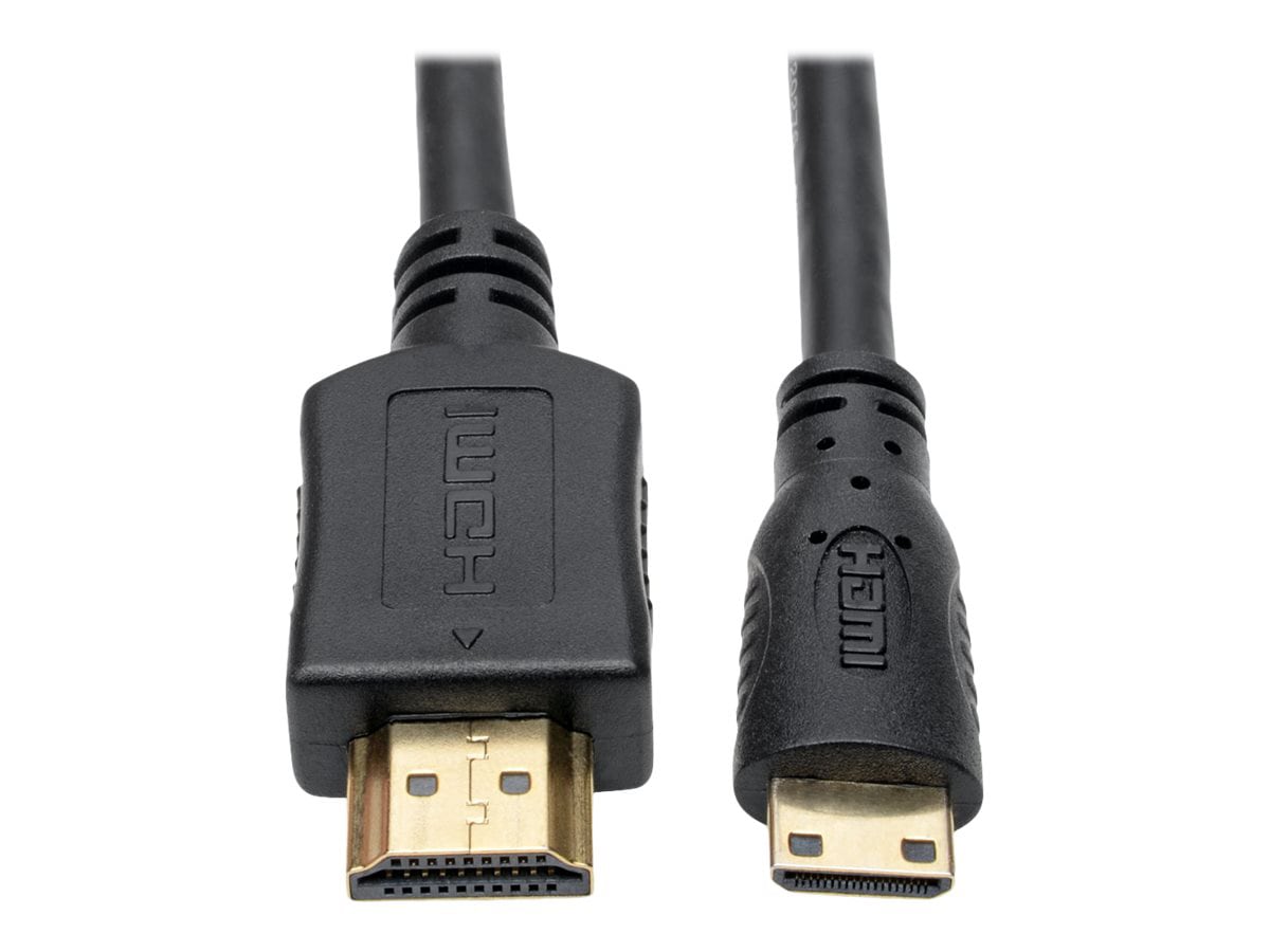 Eaton Tripp Lite Series High-Speed HDMI to Mini HDMI Cable with Ethernet (M/M), 1 ft. - HDMI cable - 3.3 ft