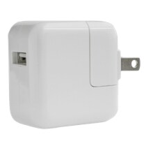 Anywhere 12 Watt USB Charger for iOS or Android