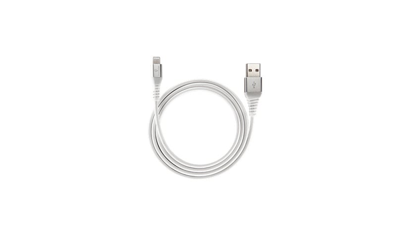 Anywhere Apple MFI White 3ft Lightning to USB