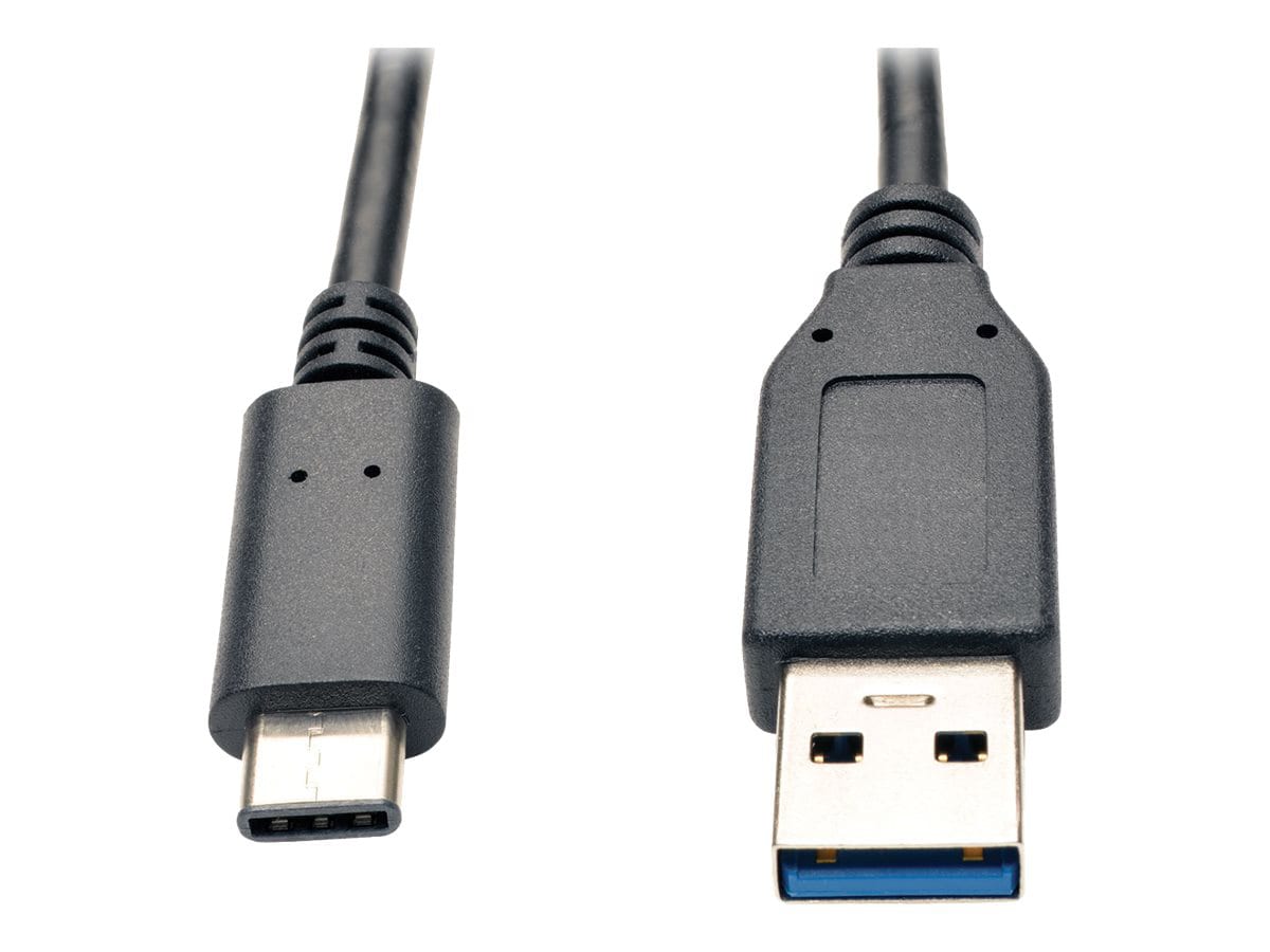 Eaton Tripp Lite Series USB-C to USB-A Cable (M/M), USB 3.2 Gen 2 (10 Gbps), Thunderbolt 3 Compatible, 3 ft. (0.91 m) -