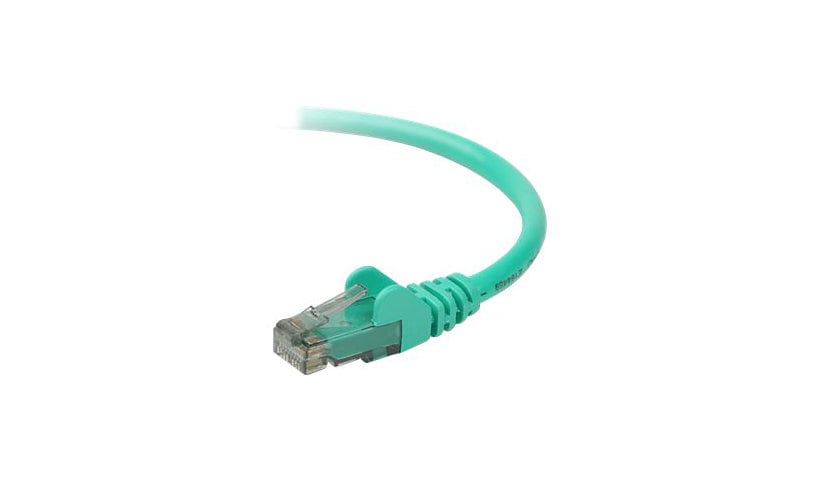 Belkin Cat6 10ft Green Ethernet Patch Cable, UTP, 24 AWG, Snagless, Molded, RJ45, M/M, 10'