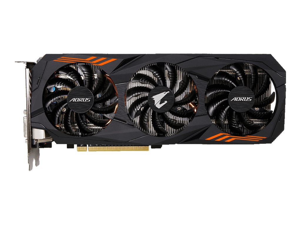 Gigabyte AORUS GeForce GTX 1060 6G (rev. 2.0) - graphics card - GF GTX 1060 - 6 GB