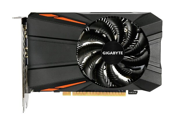 Gigabyte GeForce GTX 1050 D5 2G - graphics card - NVIDIA GeForce GTX 1050 - 2 GB