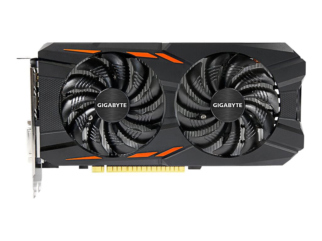 Gigabyte GeForce GTX 1050 Ti Windforce OC 4G - graphics card - GF GTX 1050