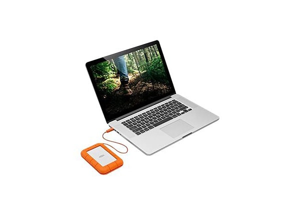 Disque dur portatif USB-C Rugged de LaCie - 5 To - Apple (CA)