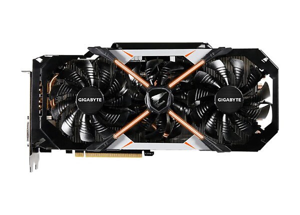 Gigabyte AORUS GeForce GTX 1080 8G 11Gbps (rev. 2.0) - graphics card - GF GTX 1080 - 8 GB