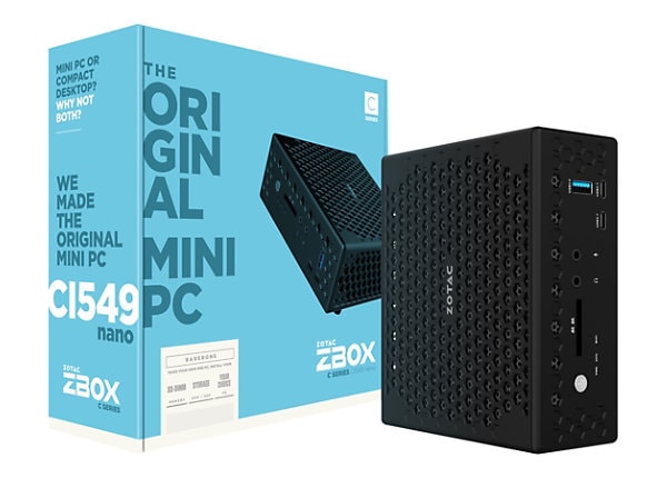 ZOTAC ZBOX C Series CI549 NANO - mini PC - Core i5 7300U 2.6 GHz - 0 GB