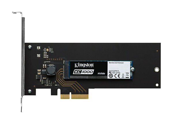 Kingston SKC1000 - solid state drive - 960 GB - PCI Express 3.0 x4 (NVMe)