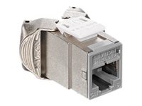 Leviton Atlas-X1 Cat 6 Component-Rated Shielded QuickPort Connector - modular insert