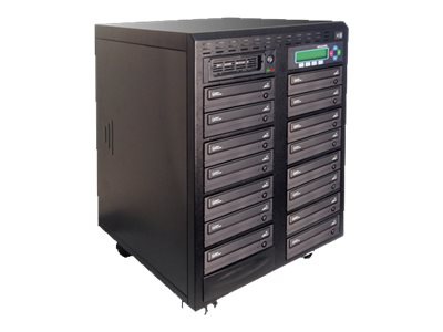 Kanguru Daisy Chain DVD Duplicator 15 Target - DVD duplicator - Serial - external