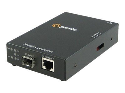 Perle S-110PP-SFP - fiber media converter - 10Mb LAN, 100Mb LAN