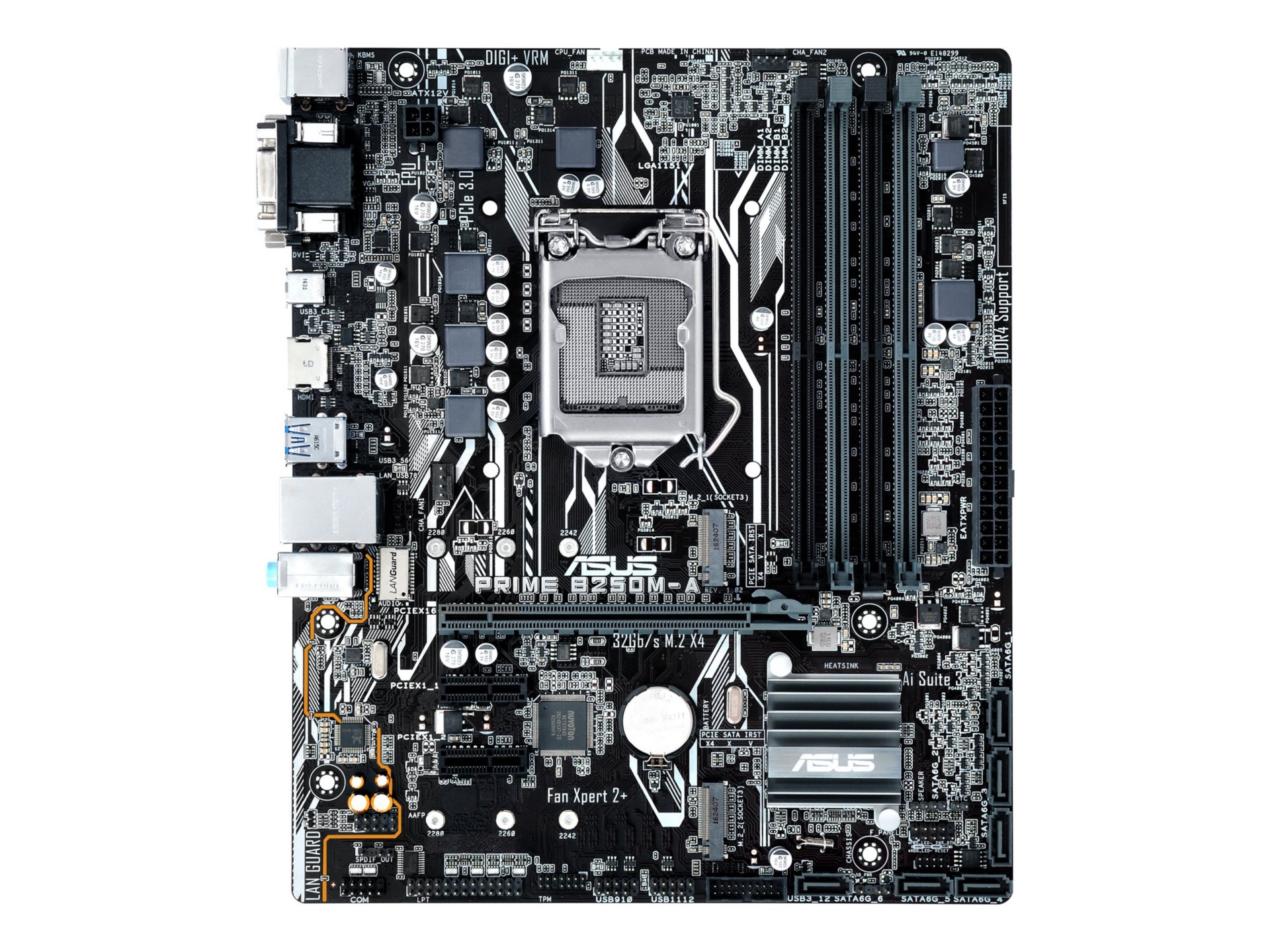 ASUS PRIME B250M-A - motherboard - micro ATX - LGA1151 Socket - B250