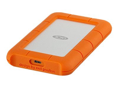 Thumbnail 2 of 3 for LaCie Rugged USB-C - hard drive - 4 TB - USB 3.1 Gen 1