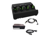 Zebra 4-Slot Battery Charger Kit - chargeur de batteries