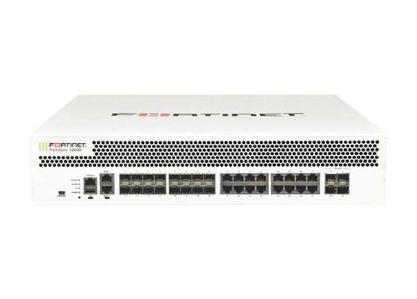 Fortinet FortiGate 1200D - security appliance - with 3 years FortiCare 24x7 Enterprise Bundle