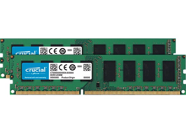 Crucial - DDR3L - 4 GB: 2 x 2 GB - DIMM 240-pin