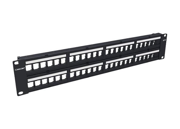 Uniprise HFTP-HD6B-2U-48 - patch panel - 2U - 19"