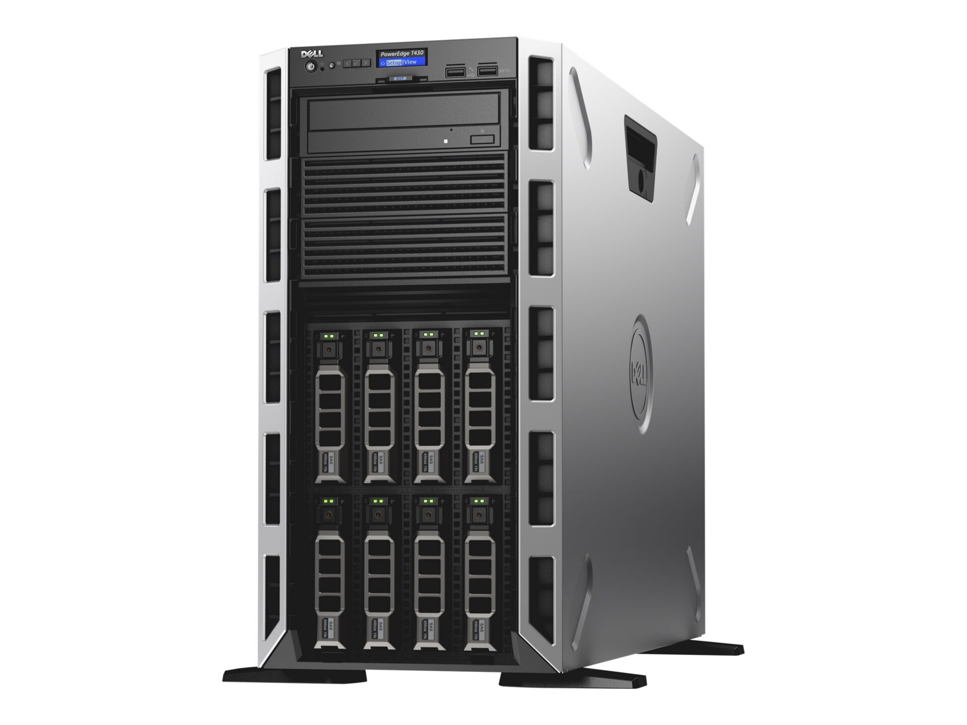 Dell PowerEdge T430 - tower - Xeon E5-2609V4 1.7 GHz - 8 GB - 1 TB