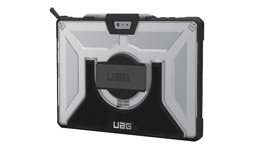 UAG Rugged Case for Surface Pro 7+/7/6/5/LTE/4 w/ Handstrap &amp; Shoulder Strap - Ice - back cover for tablet