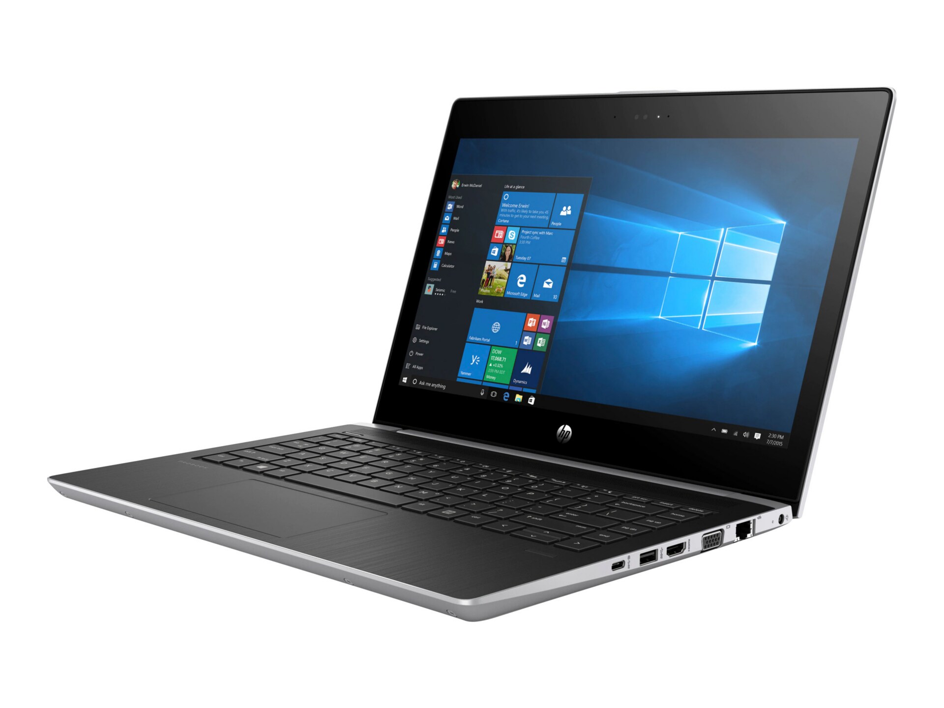 HP ProBook 430 G5 - 13.3" - Core i3 7100U - 4 GB RAM - 500 GB HDD - QWERTY US