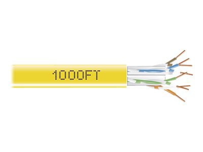 Black Box GigaTrue 550 - bulk cable - 305 m - yellow