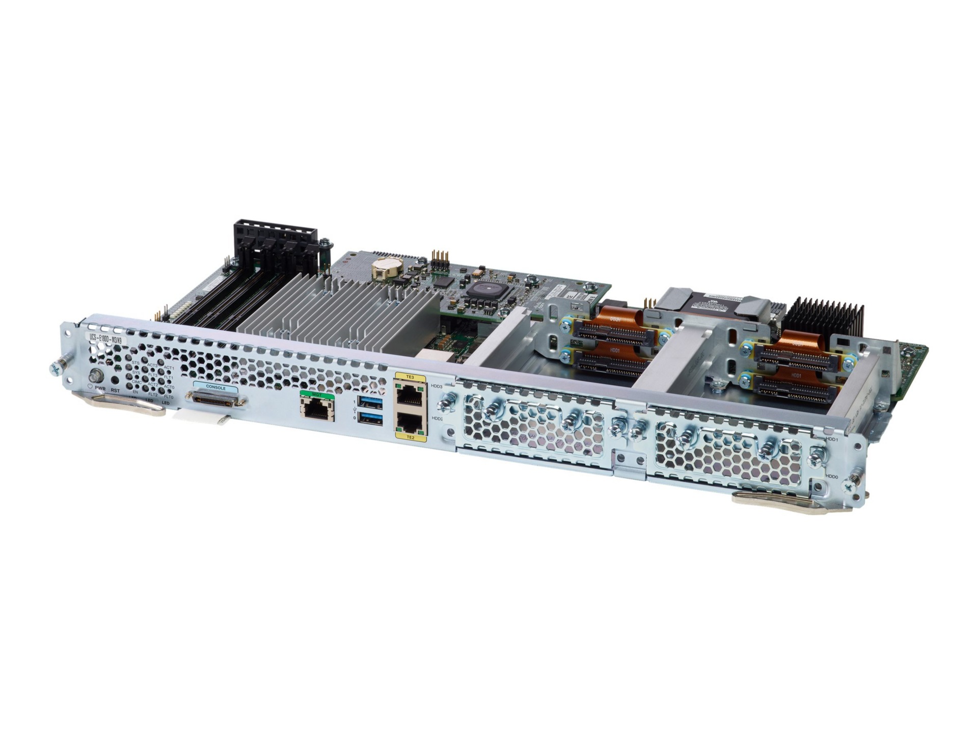Cisco UCS E180D M3 Double-Wide - blade - Xeon D-1548 2 GHz - 0 GB - no HDD
