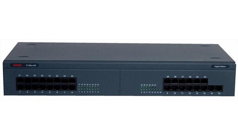 Avaya IP Office IP500 Expansion Module DS16B2 Digital Station - expansion module - 10/100 Ethernet x 16