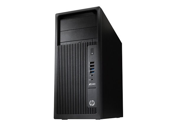HP Workstation Z240 - MT - Core i7 7700 3.6 GHz - 16 GB - 256 GB - US