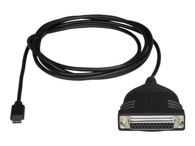 StarTech.com USB C to Parallel Printer Cable - USB to DB25 Printer Cable