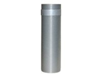 Chief Fully Threaded 0-6" Suspended Column - Silver