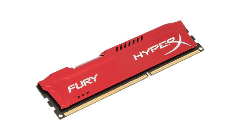 HyperX FURY - DDR3 - module - 8 GB - DIMM 240-pin - 1600 MHz / PC3-12800 -