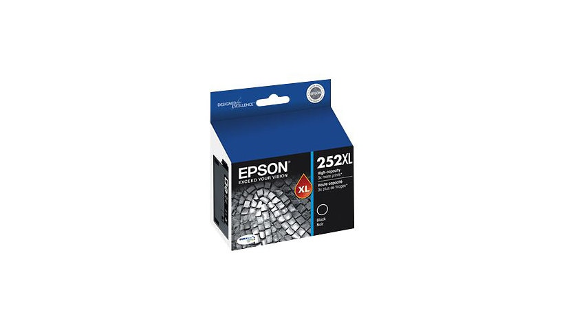 Epson 252XL With Sensor - XL - noir - original - cartouche d'encre