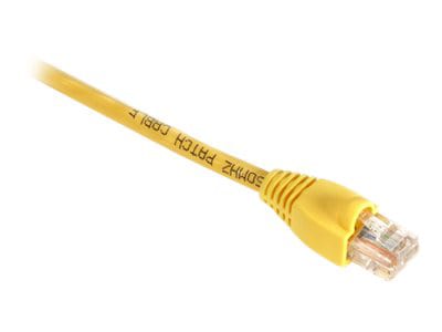 Black Box 3ft Cat5 CAT5e 350mhz Yellow UTP PVC Snagless Patch Cable 3'