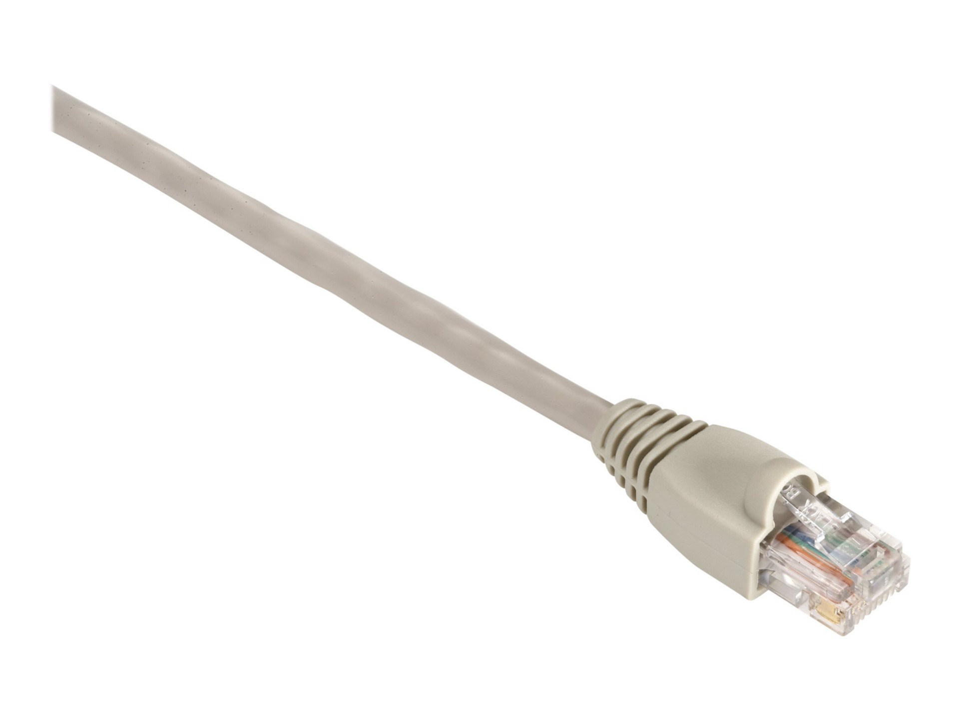 Black Box 1ft Cat5 CAT5e 350mhz Beige UTP PVC Snagless Patch Cable 1'