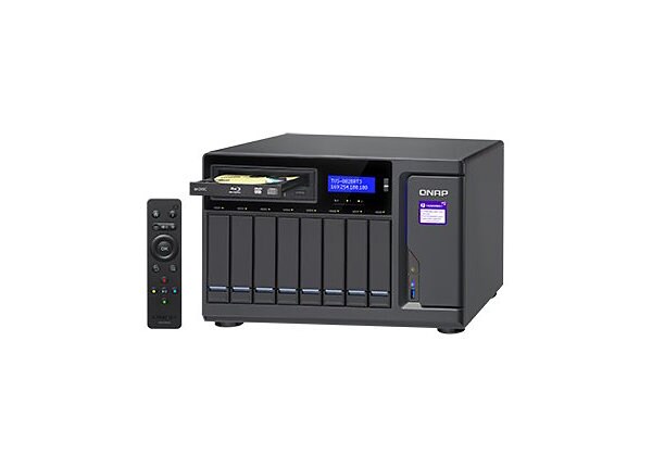 QNAP TVS-882BRT3-ODD-i5-16G - NAS server - 0 GB
