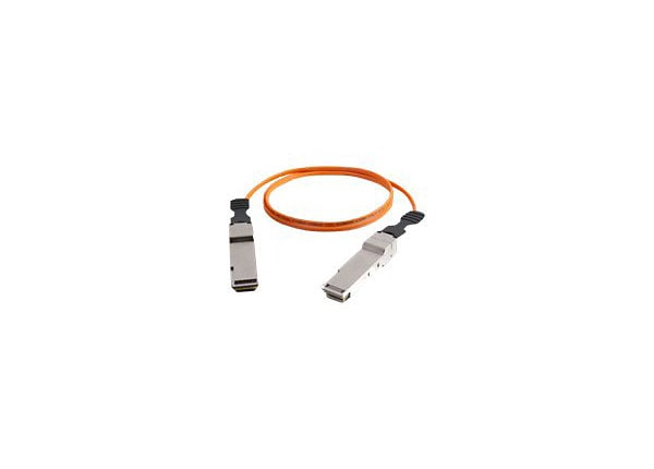 C2G 40G InfiniBand Active Optical Cable - InfiniBand cable - 33 ft - orange