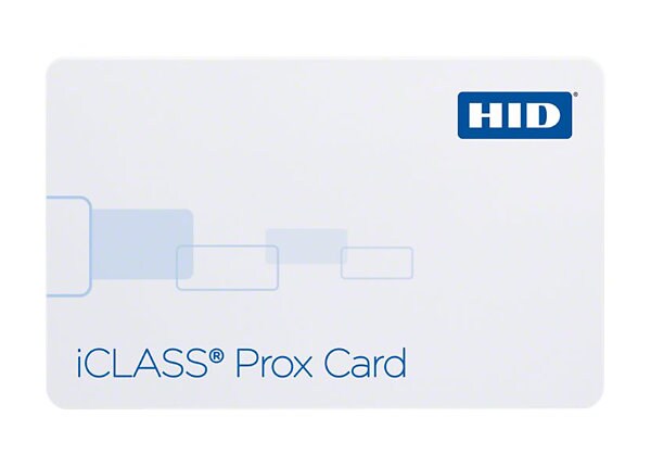HID iCLASS Prox 2020 - RF proximity / magnetic stripe card