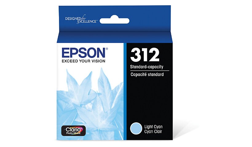 Epson T312 - light cyan - original - ink cartridge