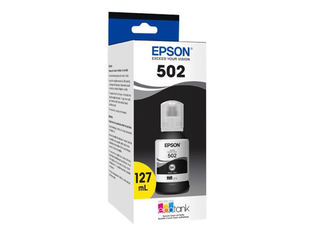 Epson 502 With Sensor - black - original - ink tank - T502120-S - Inkjet  Cartridges 