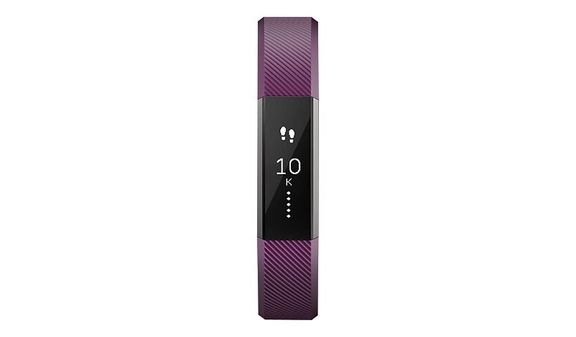 Fitbit Alta activity tracker with band - plum