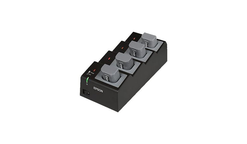 Epson Quad Battery Cradle/Charger - battery charger