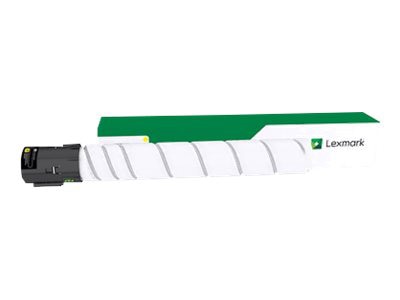 Lexmark - High Yield - yellow - original - toner cartridge