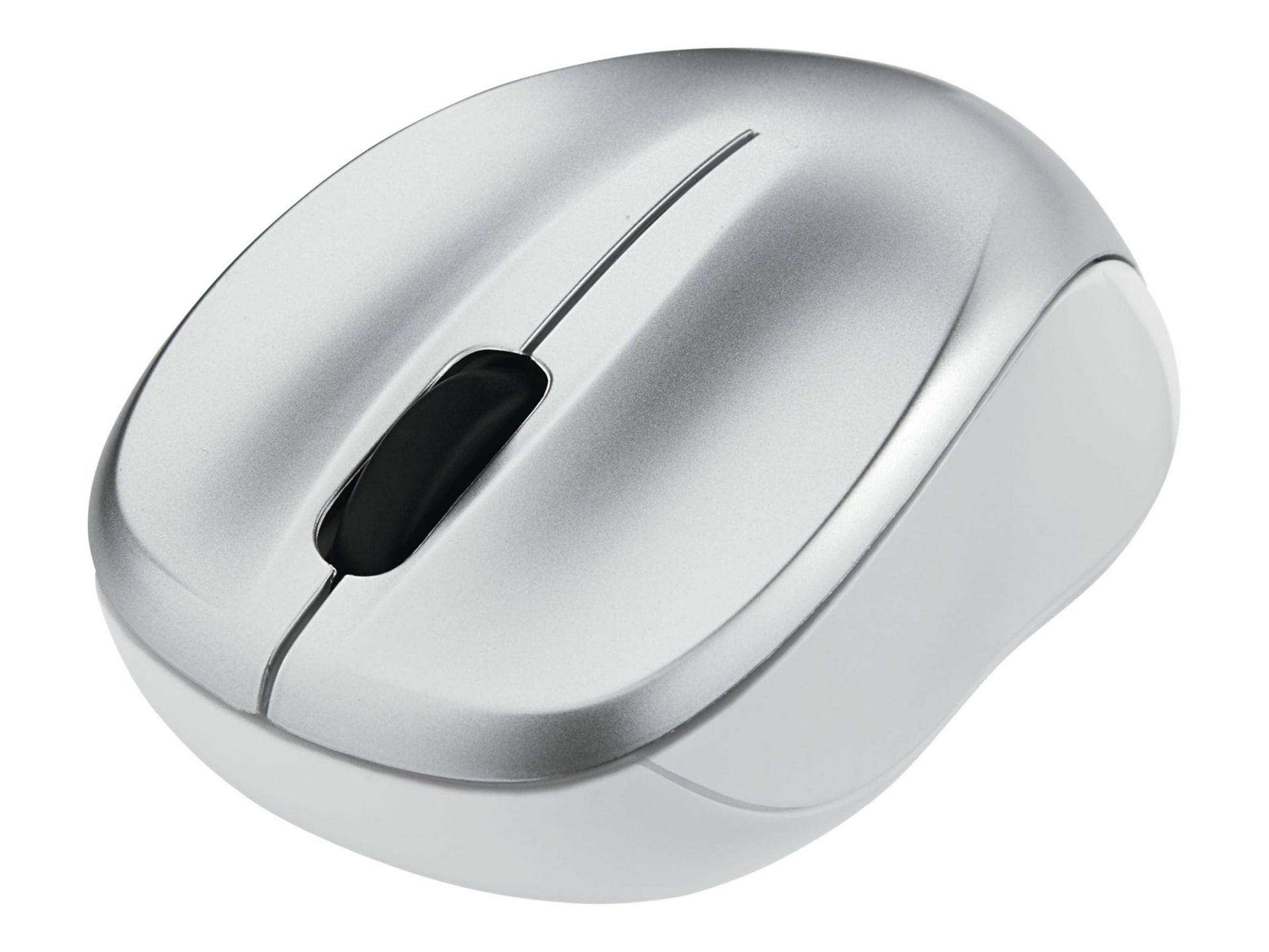Verbatim Silent Wireless Blue LED Mouse - mouse - 2.4 GHz - silver
