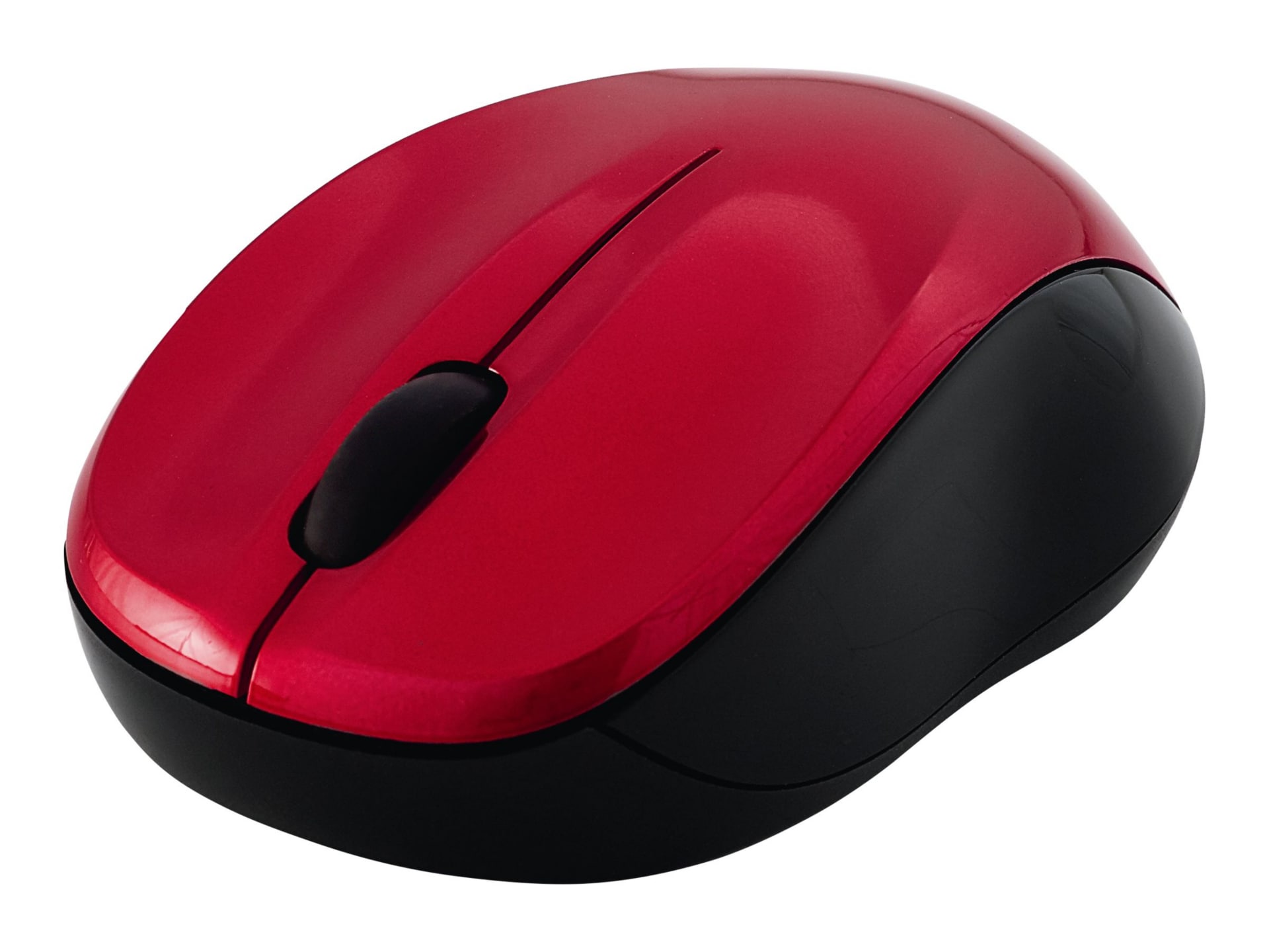 Verbatim Silent Wireless Blue LED Mouse - mouse - 2.4 GHz - red