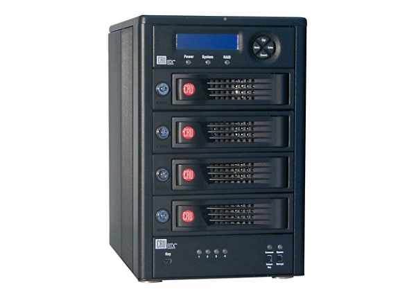 CRU RTX Secure 410-3QR - hard drive array