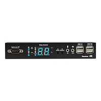 Black Box MediaCento IPX 4K Receiver HDMI USB Serial IR Audio