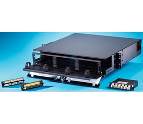 Ortronics OptiMo patch panel housing - 2U