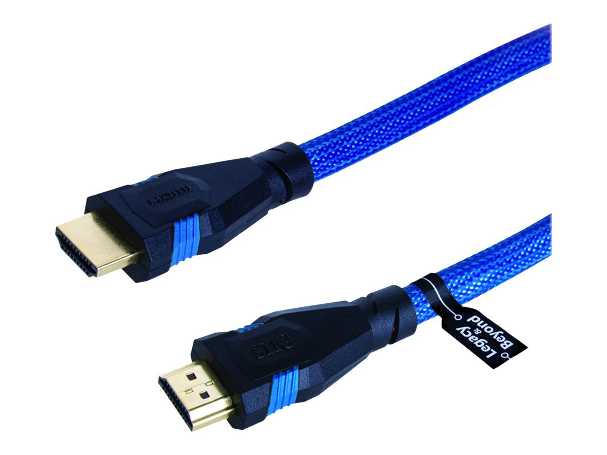 SIIG Premium Braided - HDMI with Ethernet cable - 10 ft