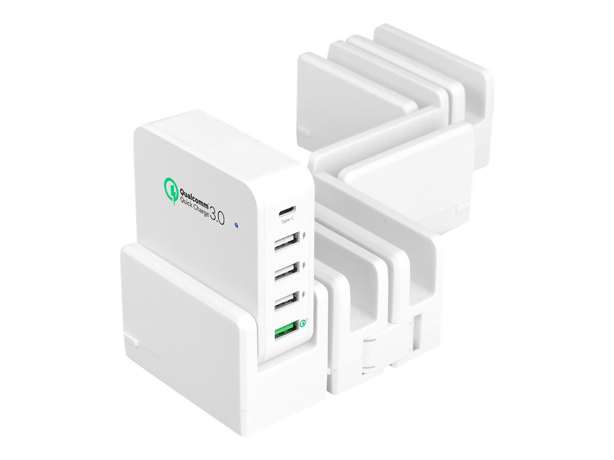 SIIG Multi-Flex Foldable 5-Port Charging Station - power adapter